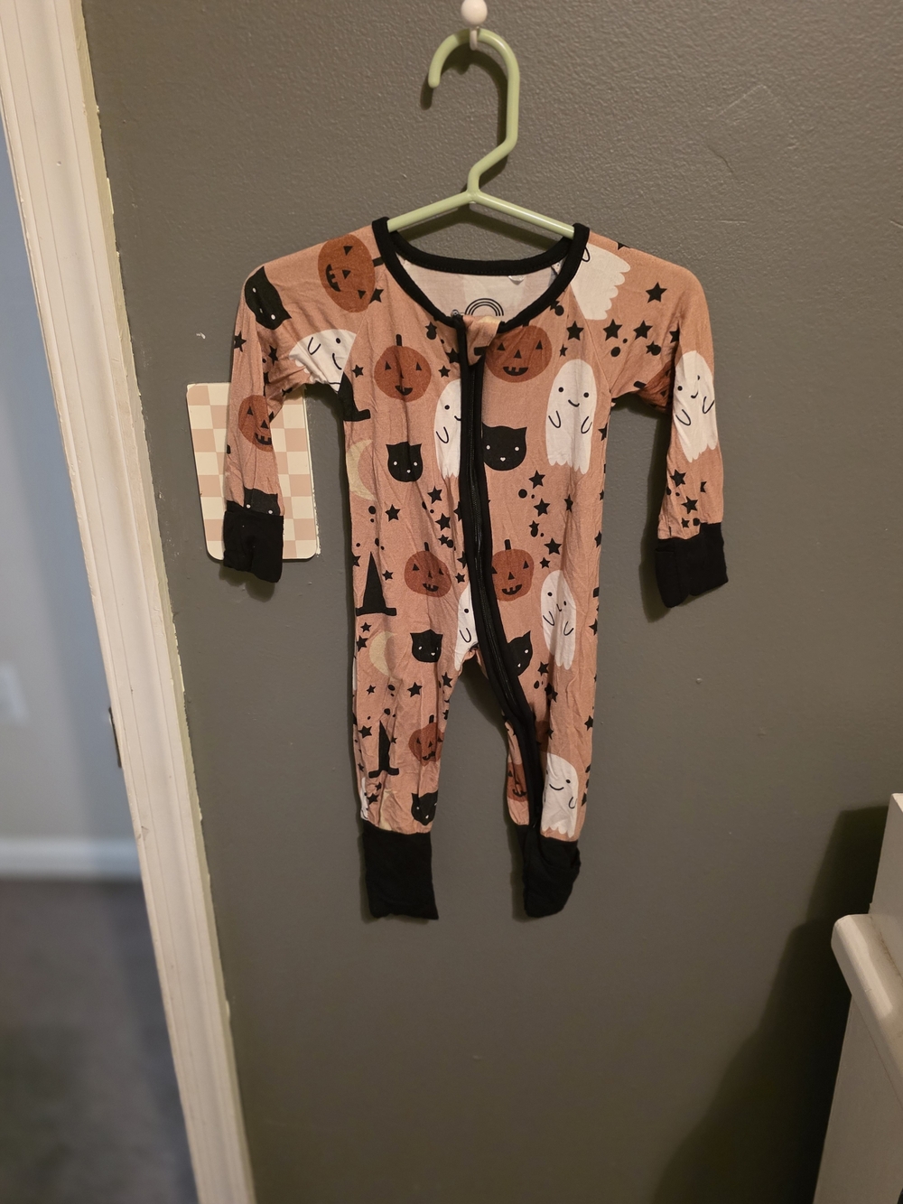 Emerson And FriendsBaby Halloween One-Piece Pajama Zippy